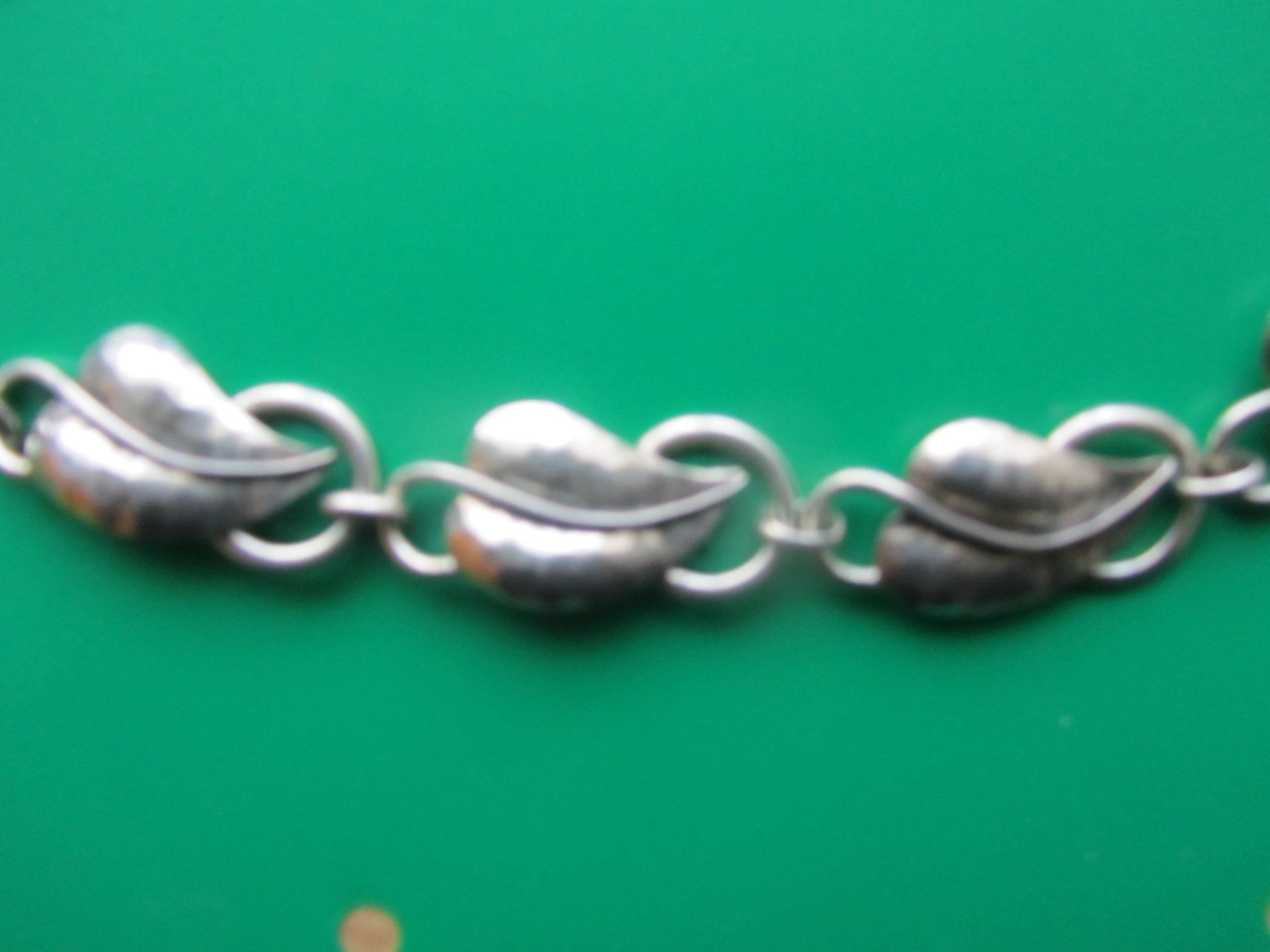 Catenine: Jugendstil Collier-Hanau um 1910-Silber – Usato da Luzern venduto da Lucernauno 1