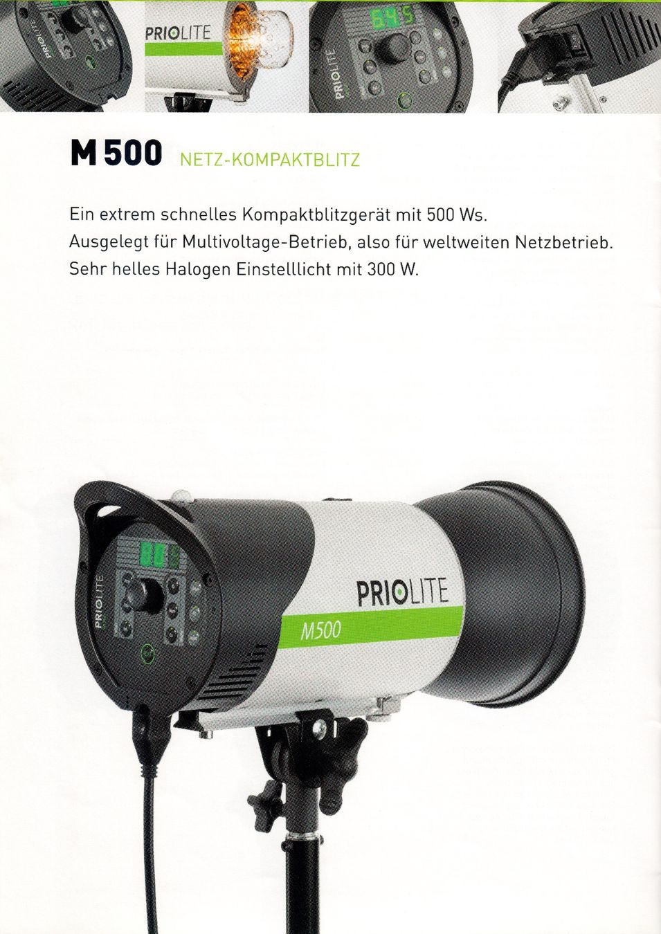 Flashs: PRIOLITE M500 Kit BOMM mit Zubehör – D'occasion à Hedingen par yuki8908
