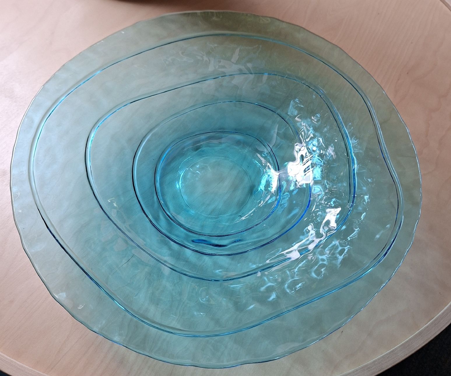 Schalen: Wunderschöne Glasschale Unikat – Gebraucht aus Biberist von Hope40