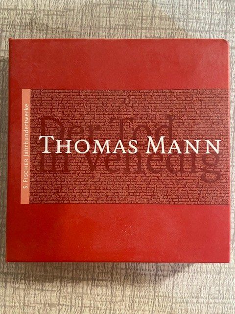 Audiolibri: Thomas Mann, Der Tod in Venedig. Hörbuch 3 CDs – Usato da Sulz AG venduto da fischueberalles