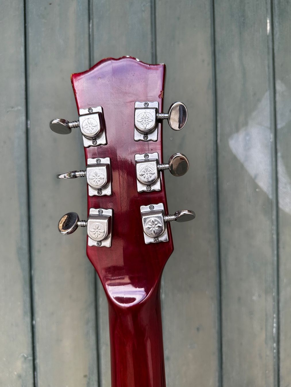Strumenti musicali: GUYATONE Blues - und Jazzgitarre 1975 – Usato da Tschierv venduto da Screamingwolfguitars 6