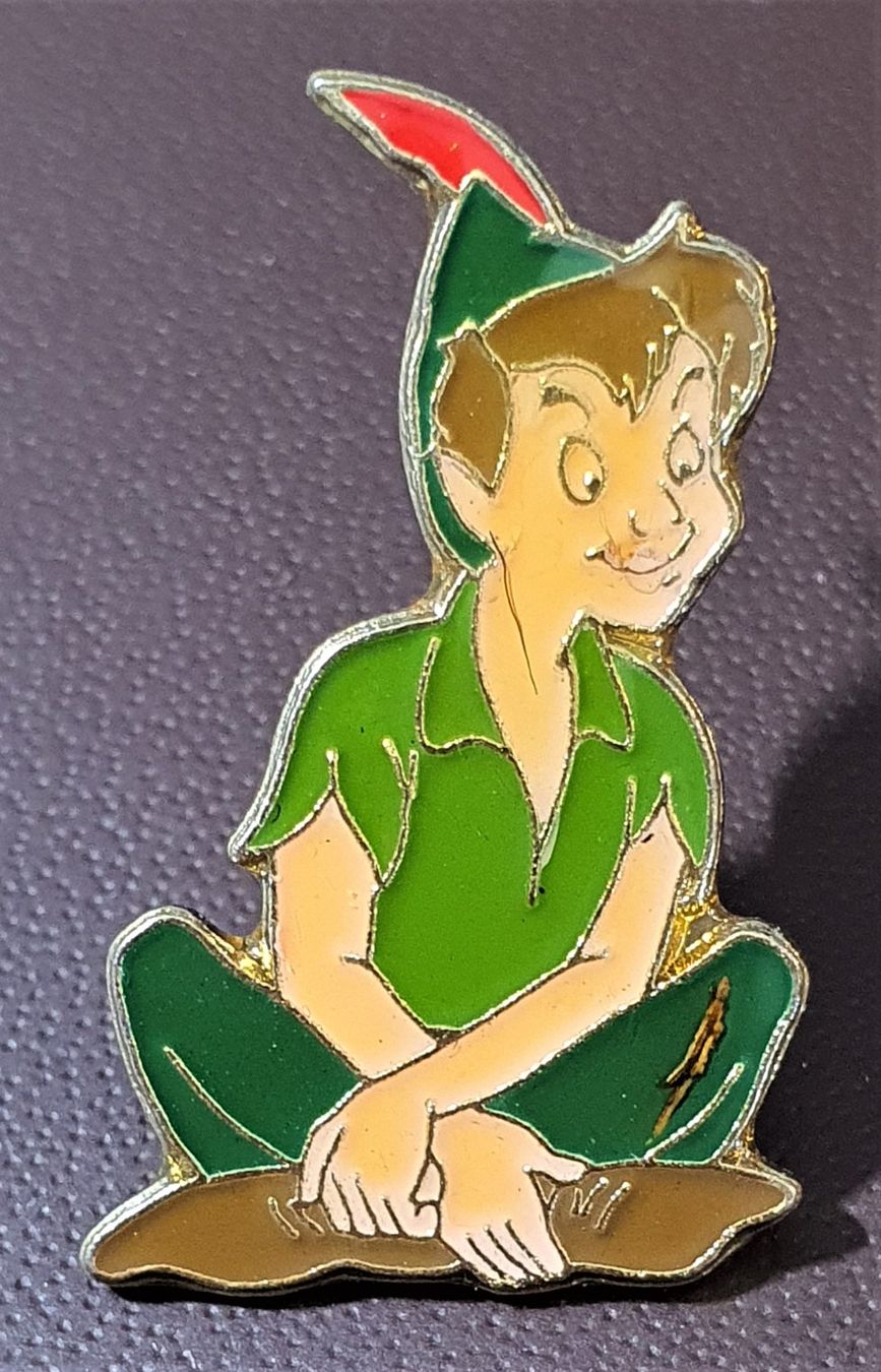 Placchette & Badge: Q468 - Pin Comic Figur - Peter Pan – Usato da Reinach BL venduto da Boston-Verkauf
