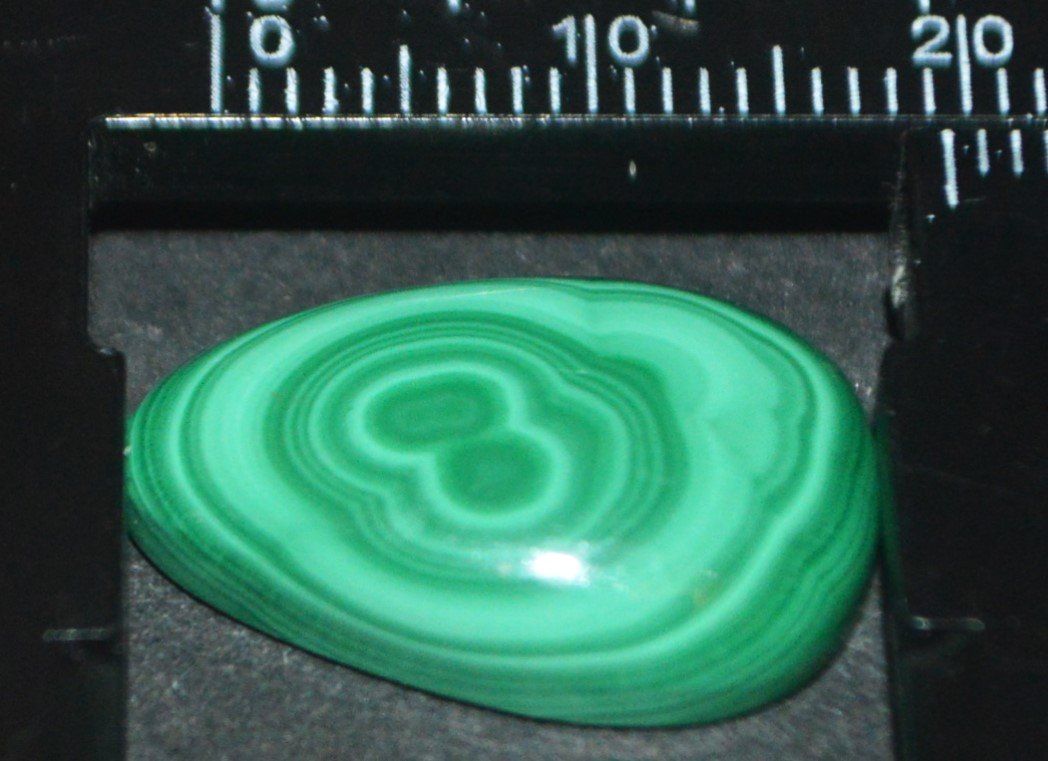 Mineralien & Heilsteine: Cabochon L-609 – Malachit - 19x12mm – Neu und originalverpackt aus Goldiwil (Thun) von han_v5b7 3