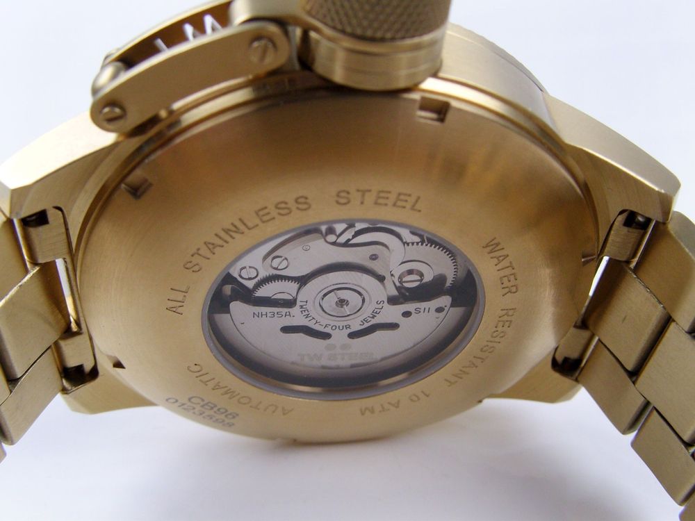 TW Steel CB96 Canteen Bracelet Automatik Herrenuhr 50mm neu