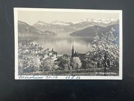 Weggis 1932 Ansichtskarte    (V281)