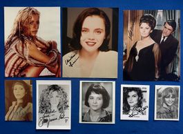 Ricci, Deneuve, Pfeiffer, Parker u.a. 8 Orig Autogramme COA