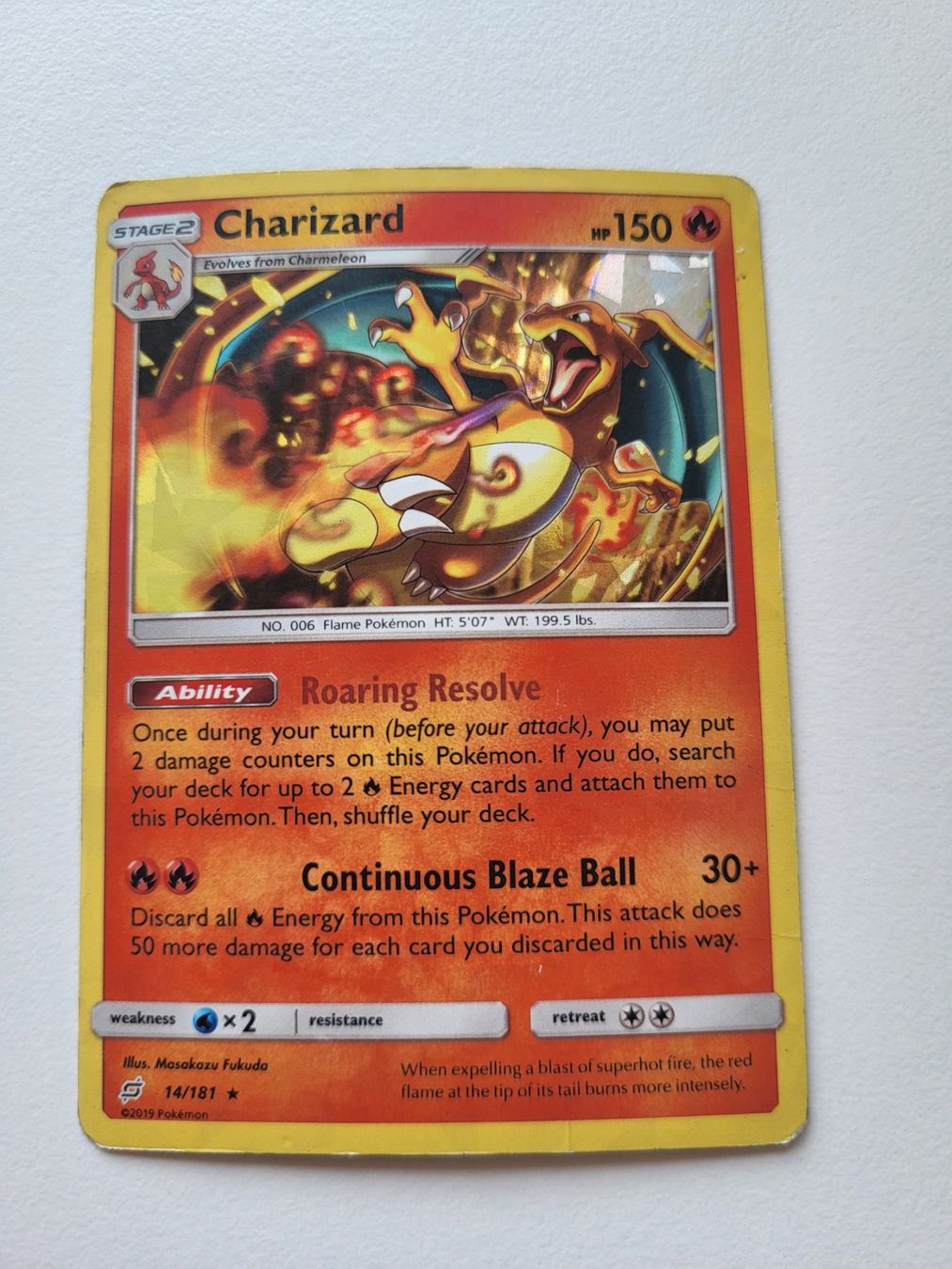 Pokémon Carte collezionabili: Glurak / Charizard 14/181 Team Up: Extras cracked – Usato da Erlenbach ZH venduto da ram_mjn5