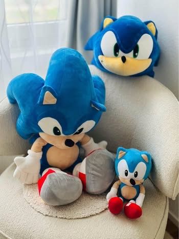 Giocattoli: SONIC Set Hedgehog PLÜSCH ca 85cm & klein ca 45cm & Mocchi – Nuovo (secondo la descrizione) da Meggen venduto da AuDa17 1