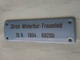 Emailschild Zürich - Winterthur - Frauenfeld