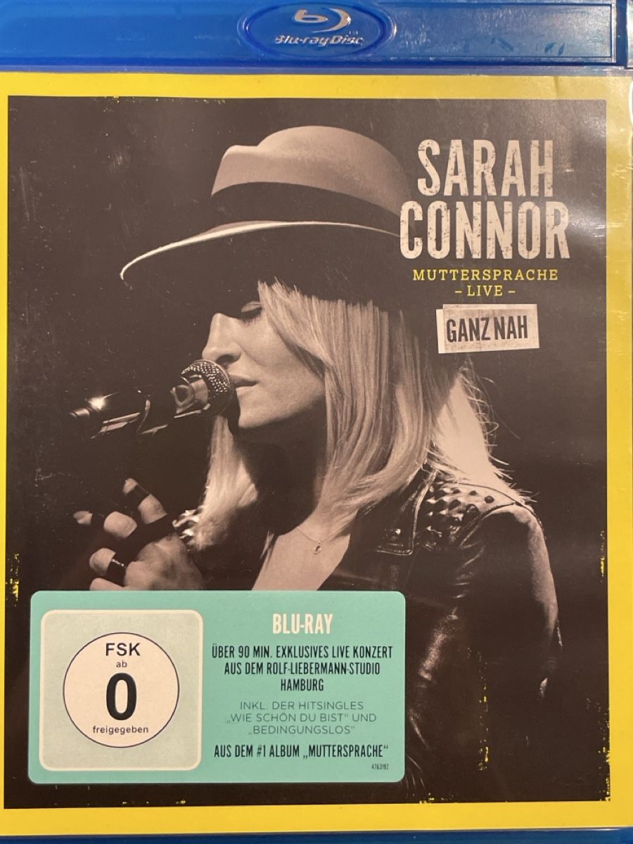 Tutti i DVDs: Sarah Connor - Muttersprache Live / ganz nah – Usato da Waldenburg venduto da Gonzo8