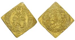 Salzburg gold Dukat 1634  Klippe RR!