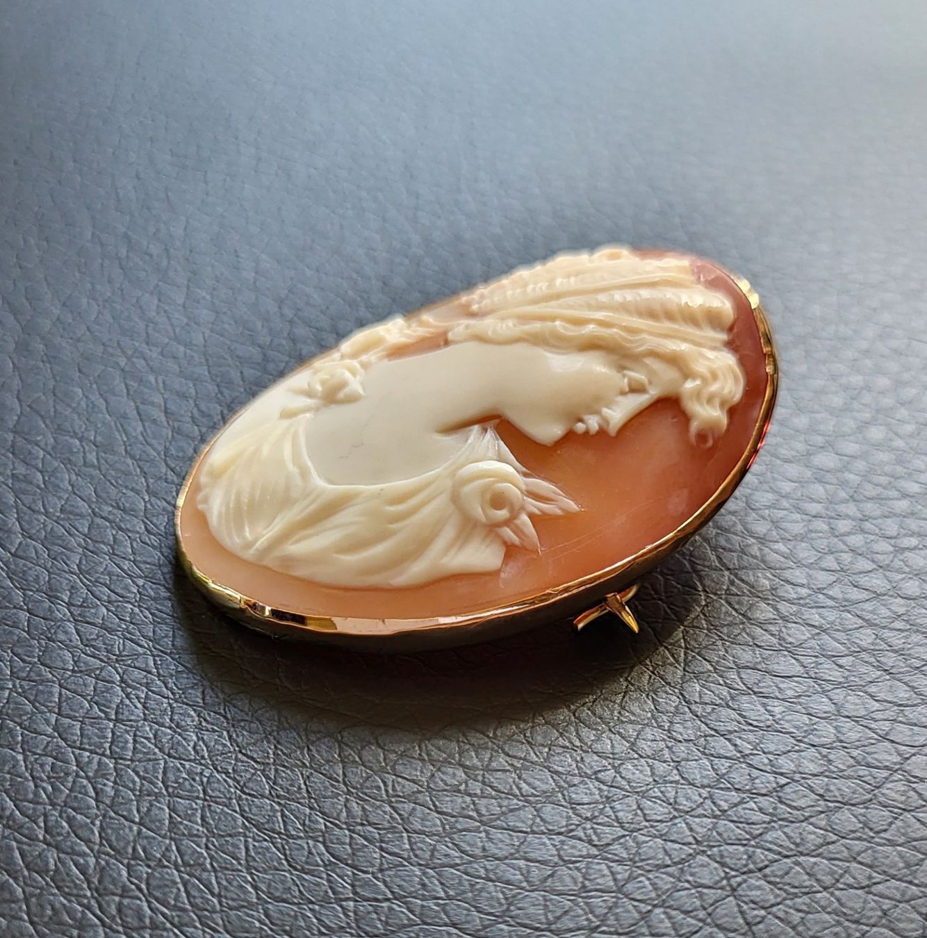 Anhänger: Gold 585 Camme Anhänger/Broche – Gebraucht aus Wald ZH von Dasilver 2