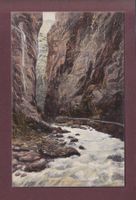 LÜTSCHINENSCHLUCHT bei Grindelwald - 1911