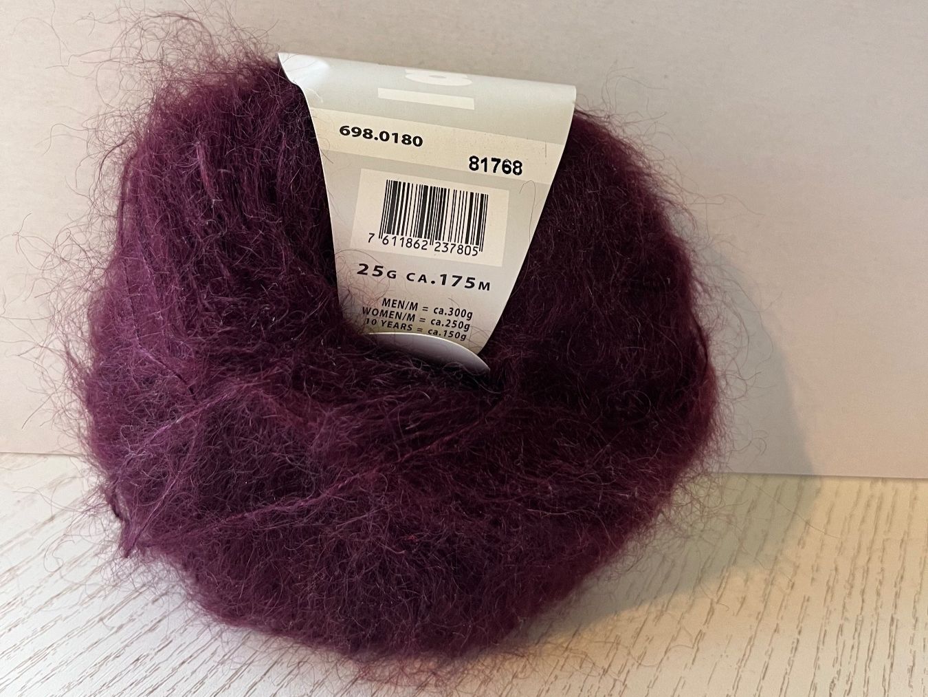 Lang Yarns Lana: 1Knäuel Langyarns Mohair Luxe – Nuovo (secondo la descrizione) da Büsserach venduto da bor_s88m 1
