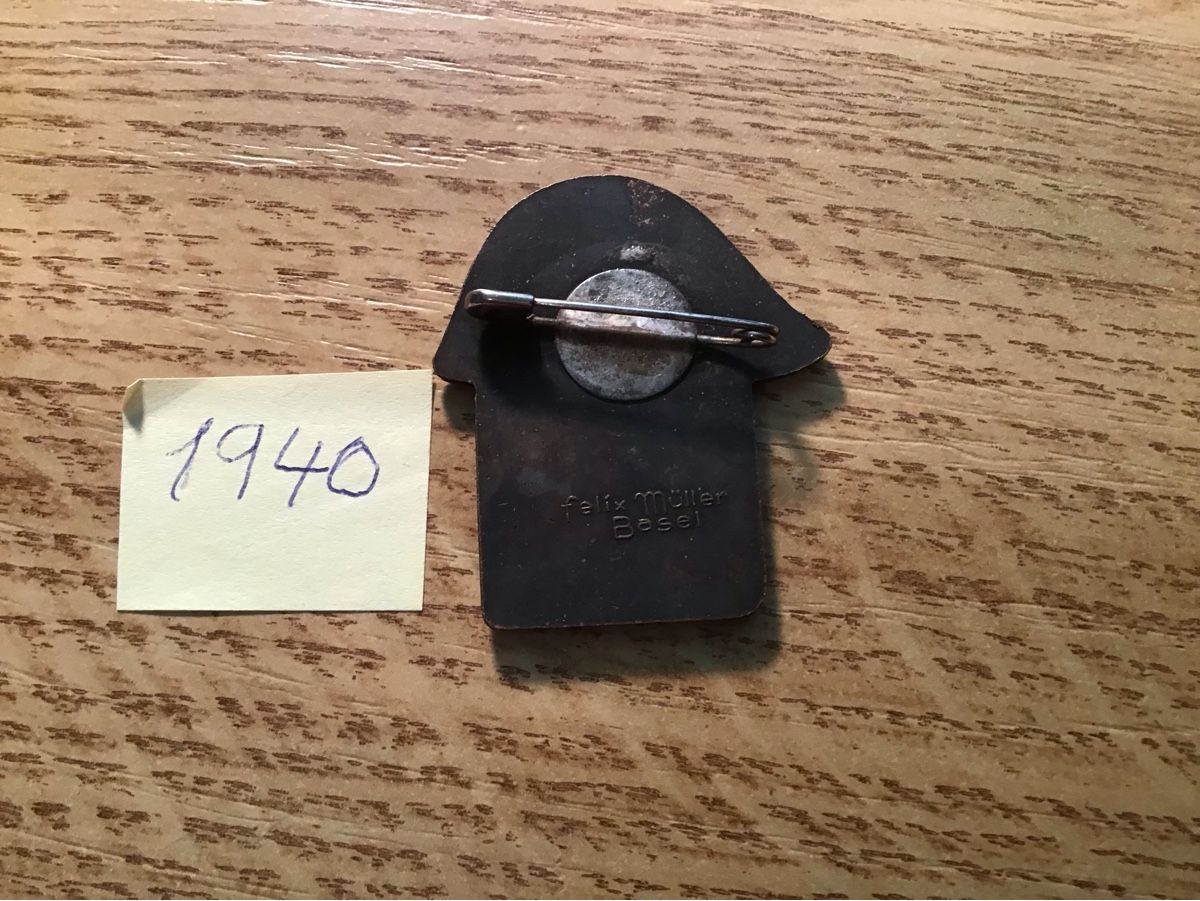 Basler Placchette & Badge: Kupfer 1940 – Usato da Arlesheim venduto da printz01 1