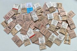 LOT BILLETTE SBB EDMONTSCHE SCHWEIZ