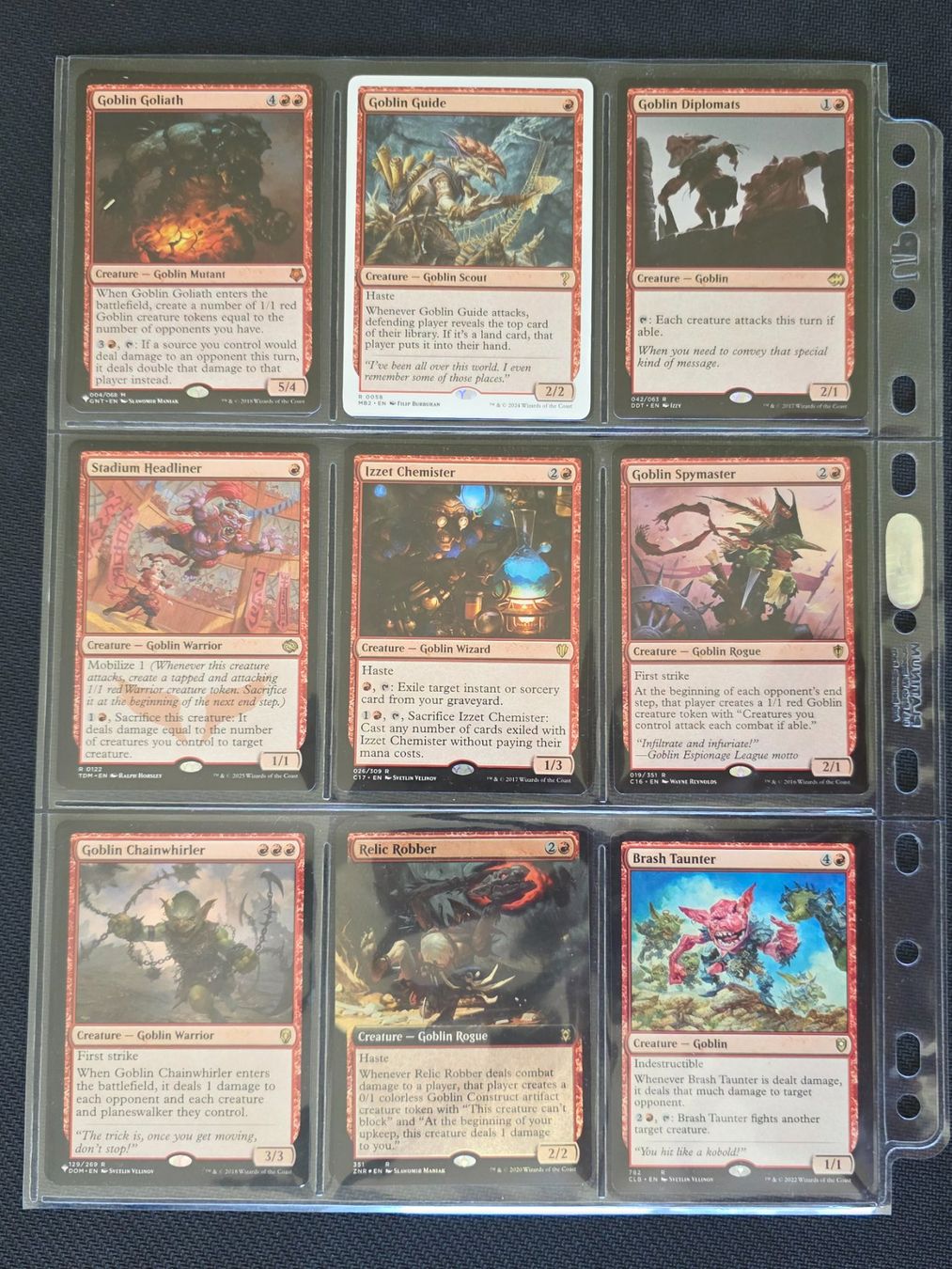 Magic The Gathering Cartes à collectionner: Rote Rare Karten - Goblin - MTG - ab 1 CHF – D'occasion à Zürich par Semagets 1