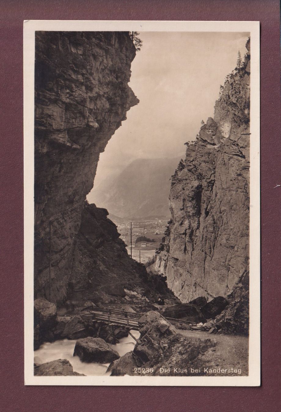 Cartoline postali: Die KLUS bei Kandersteg – Usato da Pully venduto da nicecards