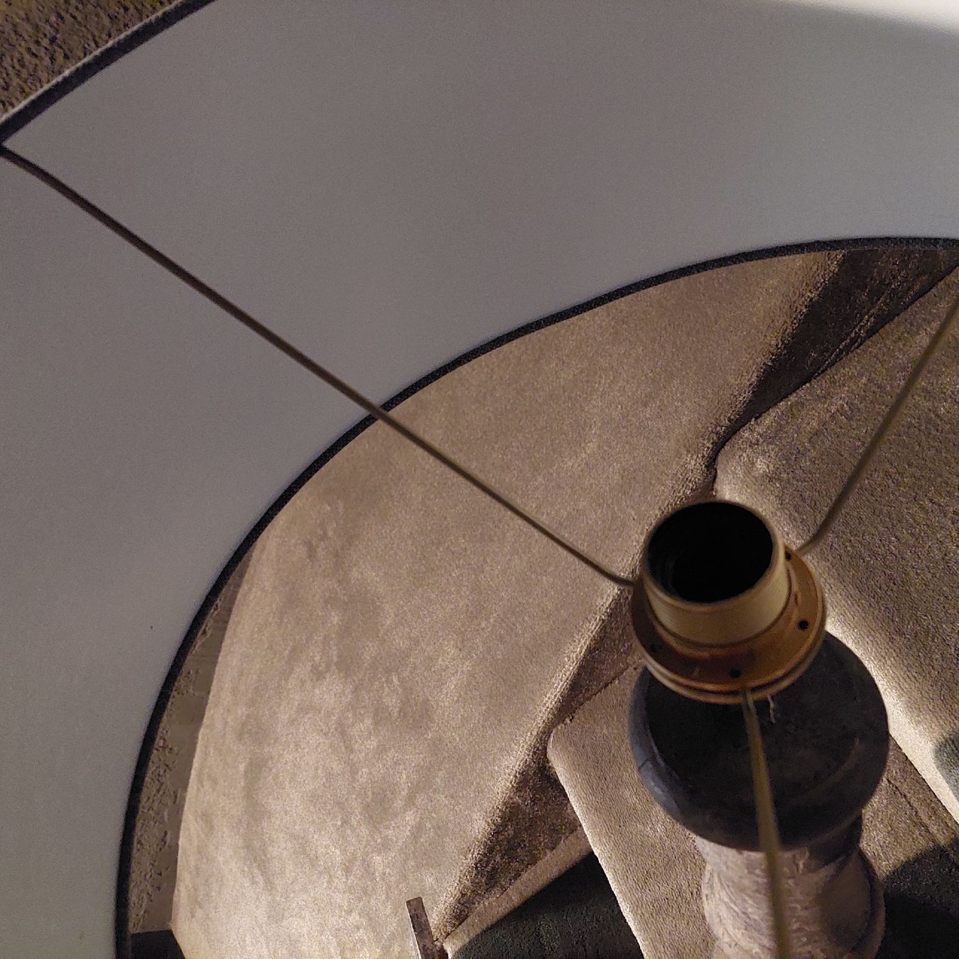 Lampade: Stehlampe mit Stoffschirm – Nuovo (secondo la descrizione) da Sempach venduto da Charluky 2