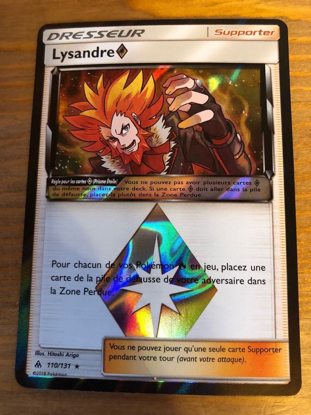 Karten: Pokémon Lysandre PRISME SL6 – Gebraucht aus Oron-la-Ville von W.XIX