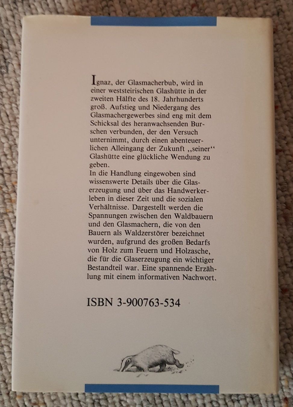 Libri: Ignaz - Die Geschichte eines Glasmacherbuben – Usato da Ottikon venduto da sobsale 1