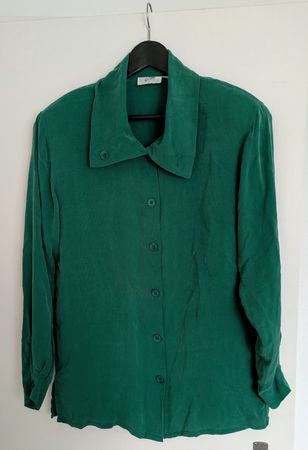 Original Retro Blouse 70er/80er Gr. 38