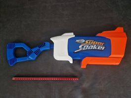 Pistolet à eau Nerf Super Soaker bleu orange occasion