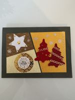 Weihnachtskarte handgemacht ⭐️