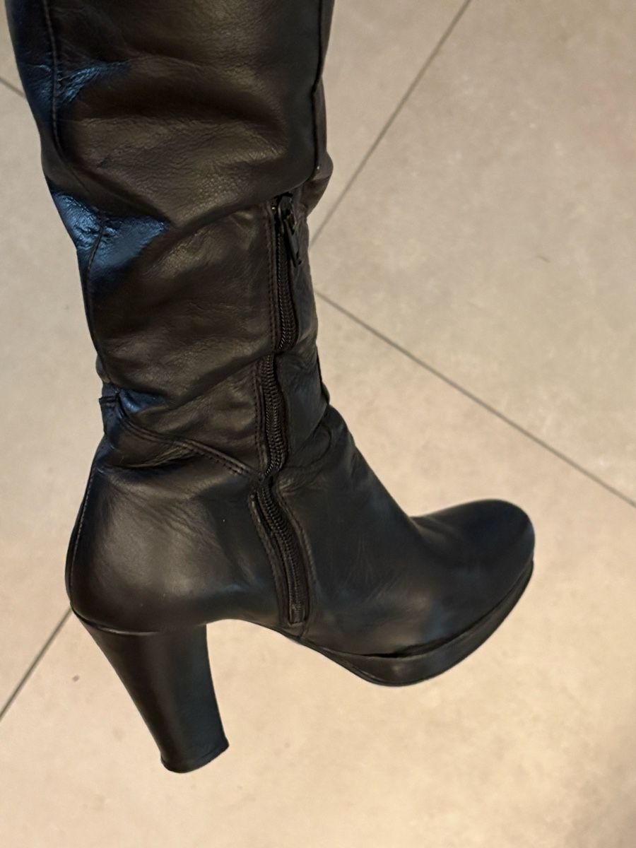 Navyboot Damenschuhe: Lederstiefel – Neu (gemäss Beschreibung) aus Zunzgen von mel_y6w2 3