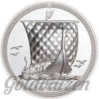 Isle of Man 2 Ounce One Noble Piedfort 2020