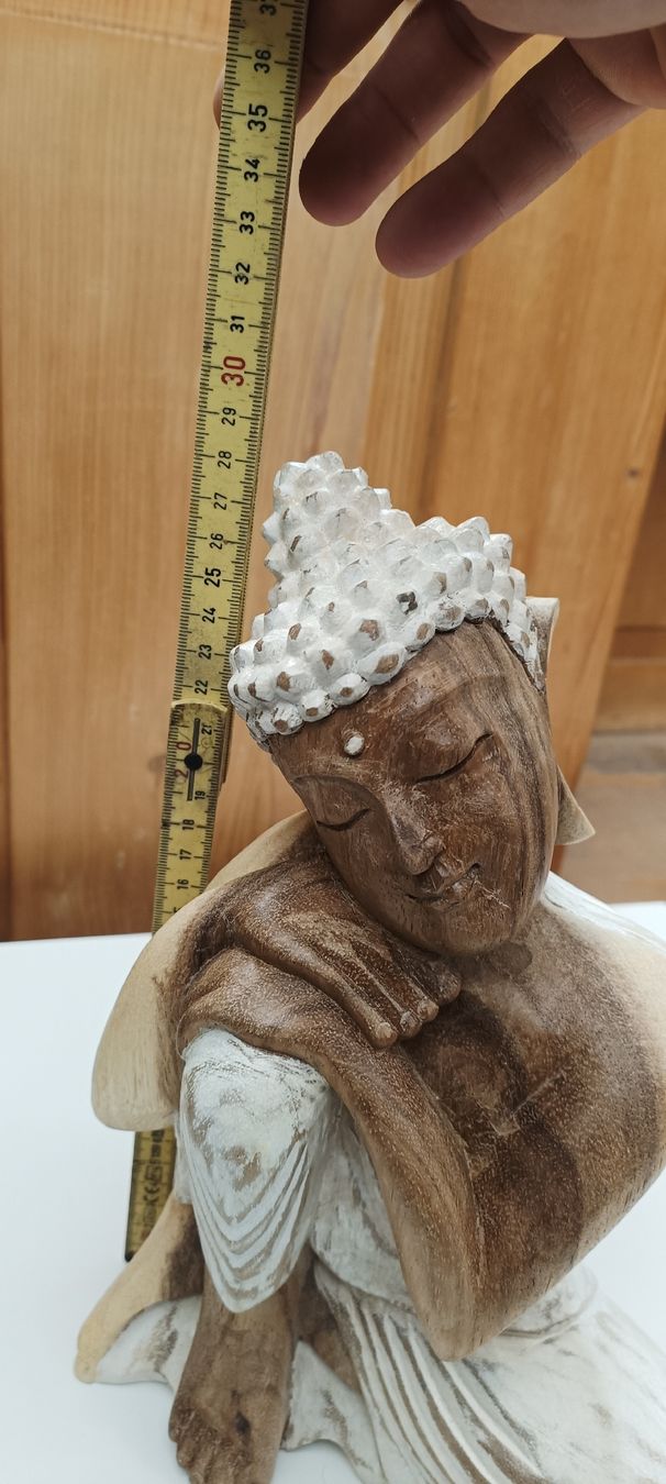 Figuren: Buddha Figur aus Holz – Gebraucht aus Pfäffikon ZH von K-V-M 2