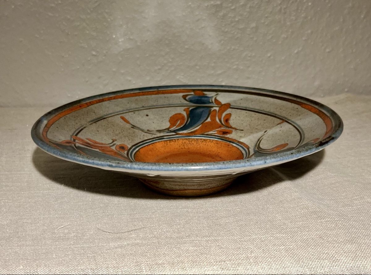 Piatti di portata: Plat décoratif ARTPOT, grès tourné et peint main – Nuovo (secondo la descrizione) da Genève venduto da DELIRBEADS 1