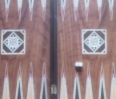 Backgammon Spielbrett Holz