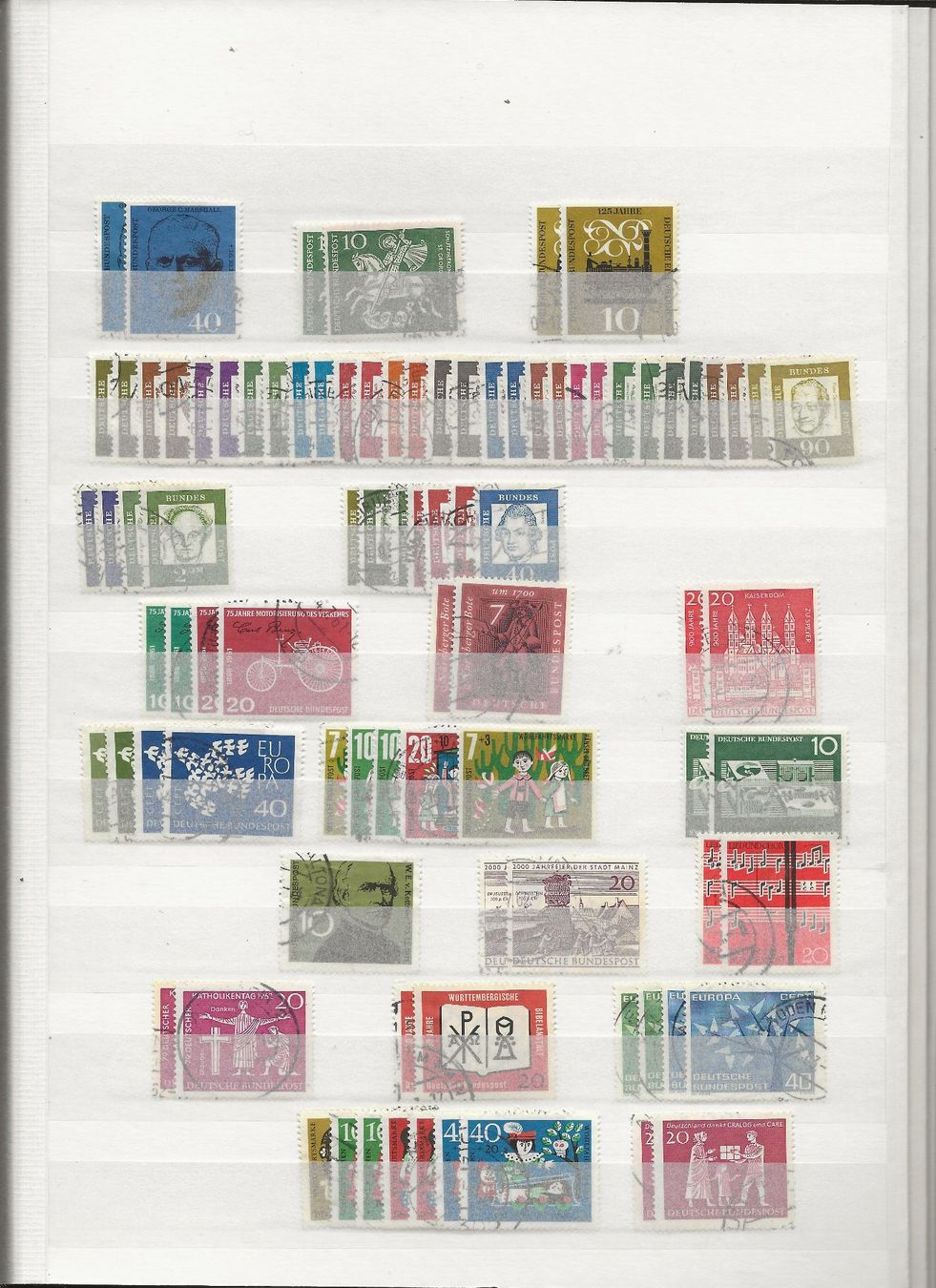 Tous les timbres: Marken Deutschland BRD gestempelt – D'occasion à Au ZH par xelagreb01 4