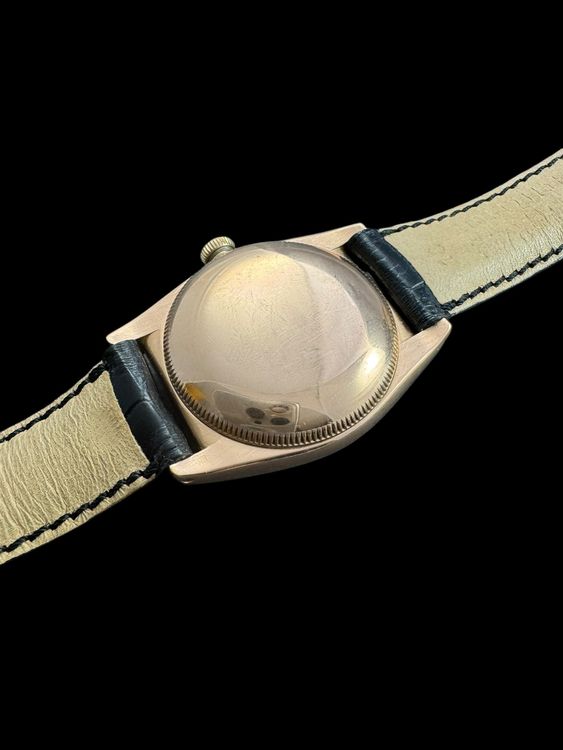 Rolex Bubble Back Vintage um 1944 14k RG Chronometer *U1160 8