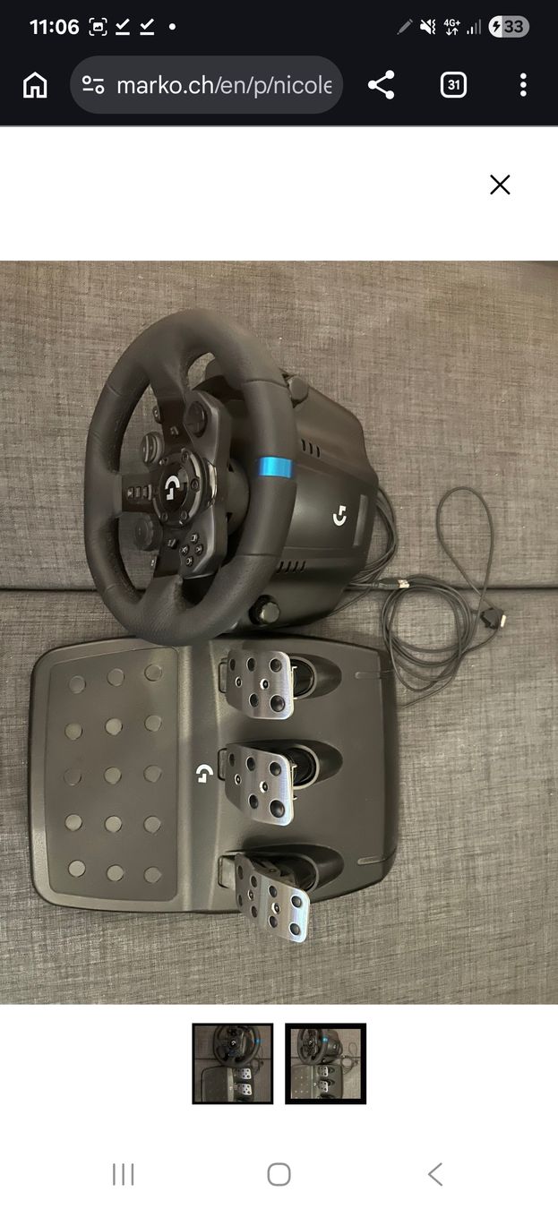 Controller: LOGITECH G923 SE  – Neu (gemäss Beschreibung) aus Hochfelden von jav_r6t9 1