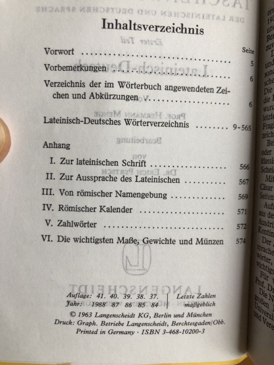 Libri: Latein Wörterbuch – Usato da Zürich venduto da ehupp 8