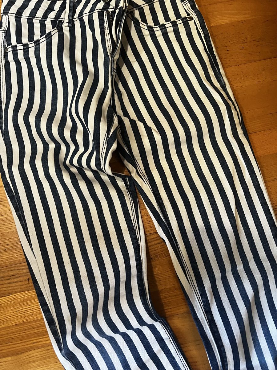 C&A Pantaloni: Gestreifte Jeans, Grösse 164 C&A – Usato da Bern venduto da fla_yj25 1