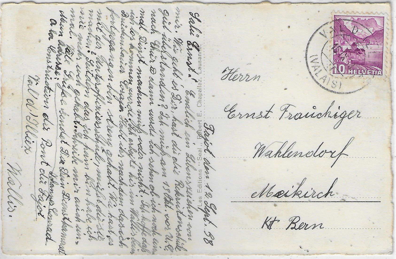 Cartes postales: Riondaz & les Martinets – D'occasion à Ettingen par Kartenplanet 1