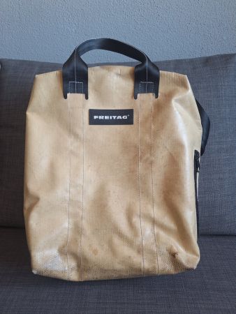 Freitag Tote Bag / Shopper – Unifarbe Beige (Rarität Rarität