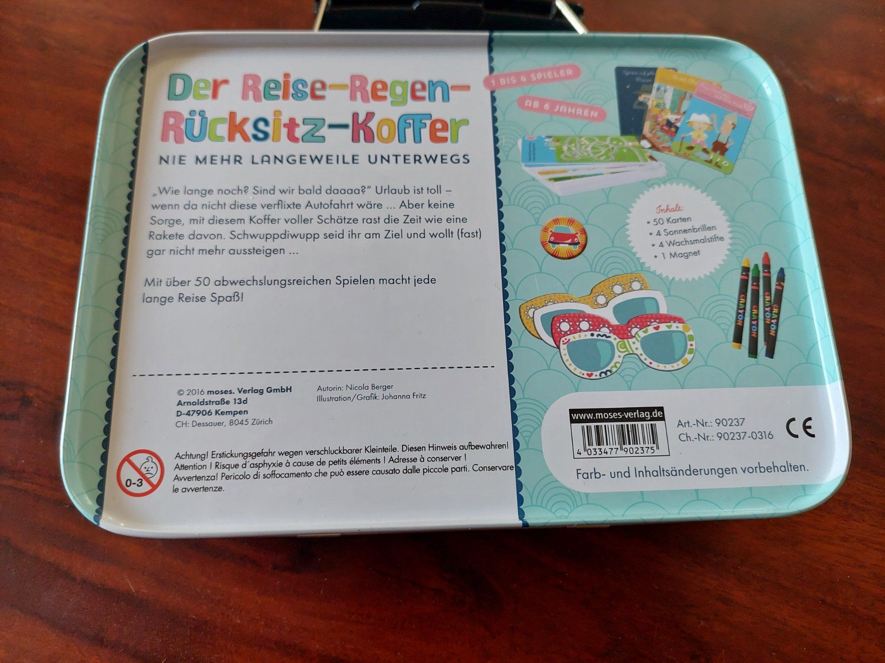 Giochi: Der Reisen-Regen-Rücksitz-Koffer – Nuovo (secondo la descrizione) da Beckenried venduto da Havacola 5