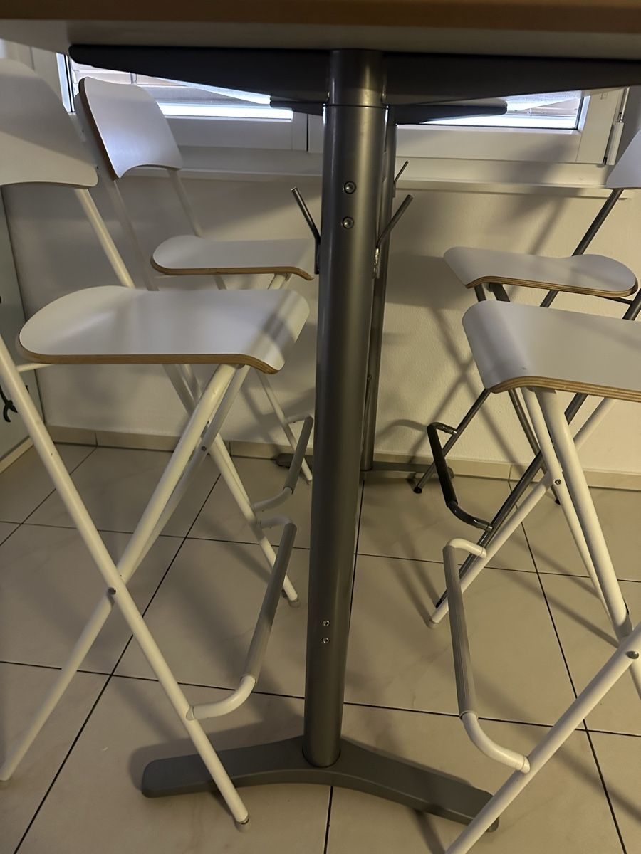 Ikea Set de table et chaises: Ikea Bar Tisch + 3 Bar Stühle ( oder 4 ) – D'occasion à Dielsdorf par CH_SHOPPING 4