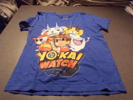T-Shirt Grösse 116,  Yokai Watch, blau
