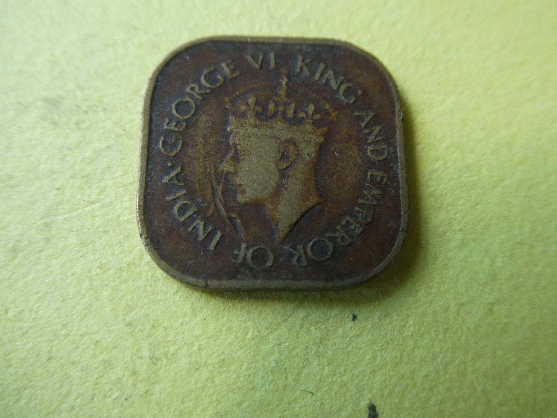 Tutti le monete: Ceylon 1945, 5 Cents – Usato da Hinterforst venduto da Rohusri 1