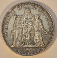 Frankreich 10 Francs 1967 «Hercule» – 900er Silber (R138)