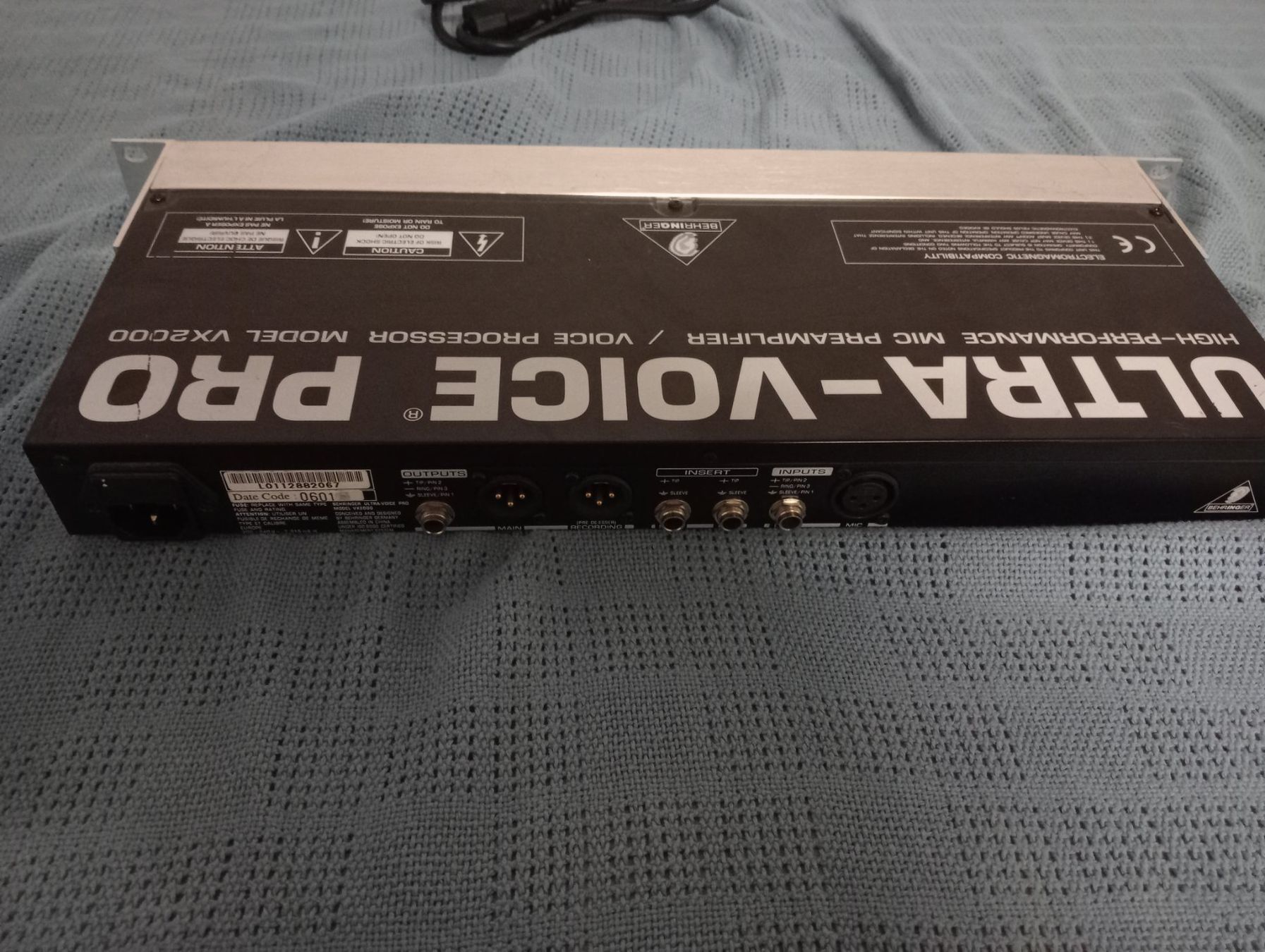 Behringer Equalizzatori: Ultra-Vice Pro VX2000 – Usato da Brittnau venduto da Drachenfan 3