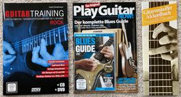 GITARRENLEHRBÜCHER (3 Exemplare)