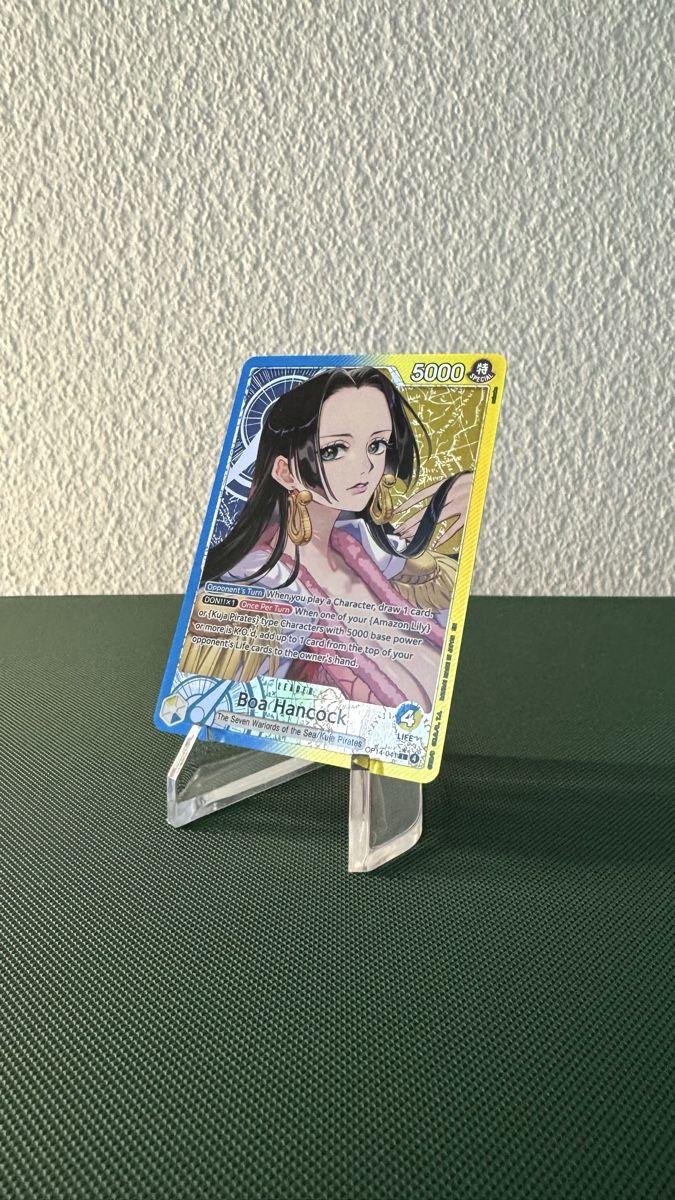 Bandai Sammelbilder & Trading cards: One Piece - Boa Hancock - Leader OP14-041 – Neu (gemäss Beschreibung) aus St. Gallen von D.Bimaru