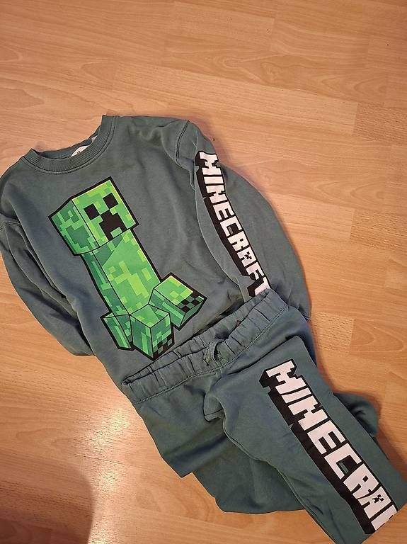 H&M Lotti & Set di vestiti: Trainer-Anzug-Set, Kinder, Minecraft, Grösse: 134/140 – Usato da Wangen SZ venduto da coni2204_10 1