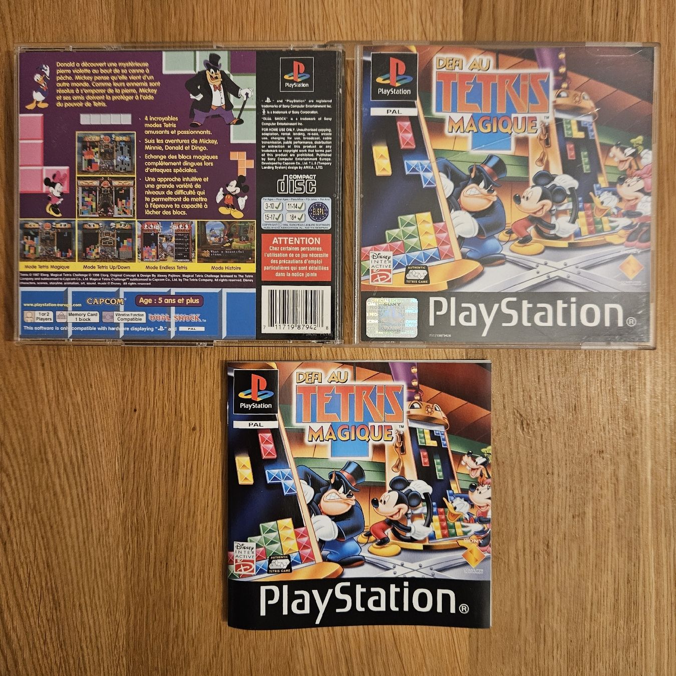 Sony Giochi: Magical Tetris Challenge - PS1 – Usato da Delémont venduto da Max-VideoGames